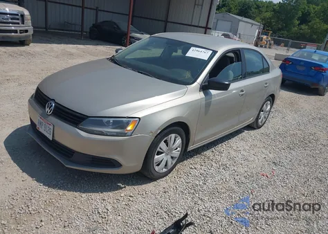 2012 Volkswagen Jetta 2.0L S from USA, damaged, VIN 3VW2K7AJ3CM122952